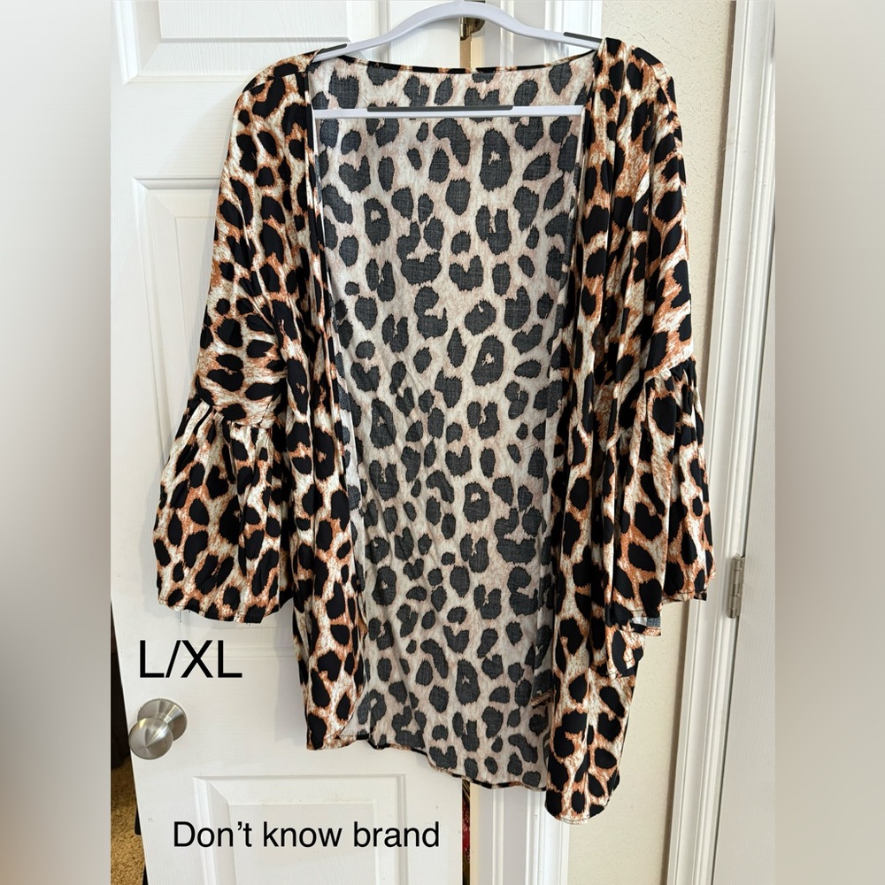 Leopard Print Women's Blouse